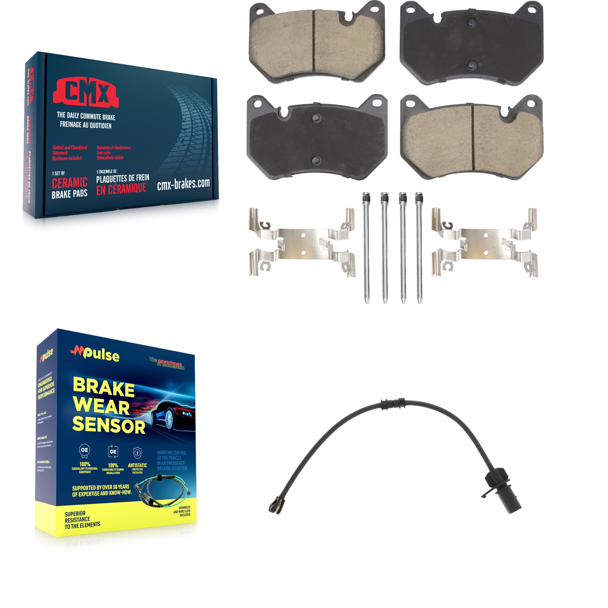CMX KCW-101219 Disc Brake Pad for 2020-2021 Audi Q5 - Front product image