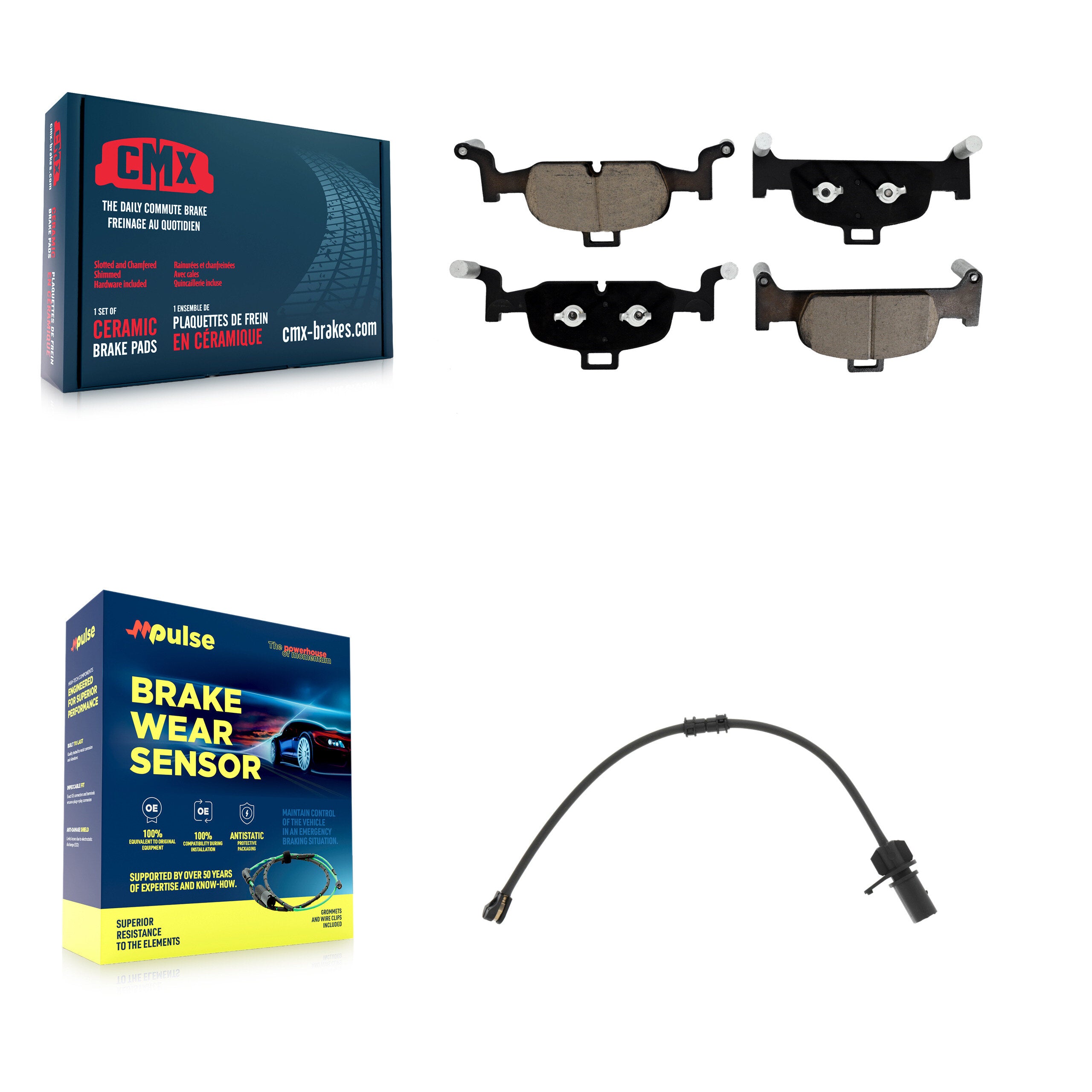 CMX KCW-101220 Disc Brake Pad for 2020 Audi Q5 - Front product image