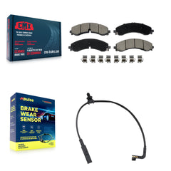 CMX KCW-101222 Disc Brake Pad for 2020-2024 Chevrolet Silverado 2500 HD, Chevrolet Silverado 3500 HD, GMC Sierra 2500 HD & more - Front product image