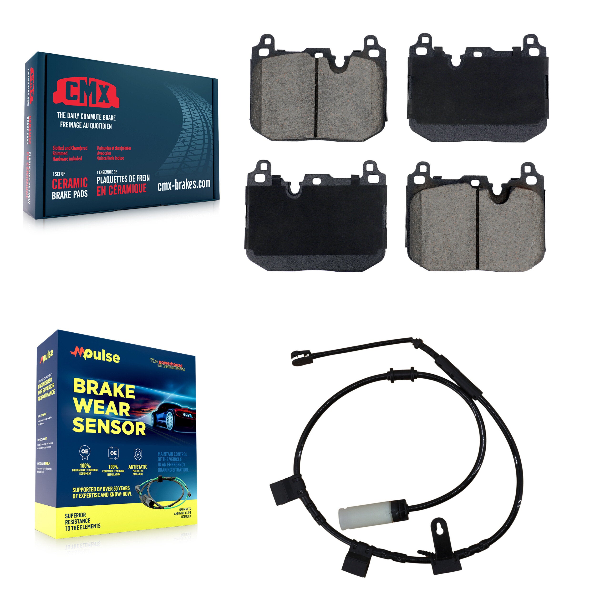 CMX KCW-101227 Disc Brake Pad for 2015 Mini Cooper - Front product image