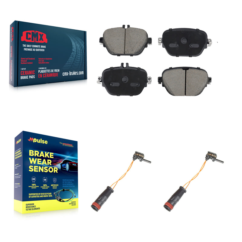 CMX KCW-101241 Disc Brake Pad for 2018-2021 Mercedes-Benz E63 AMG S - Rear product image