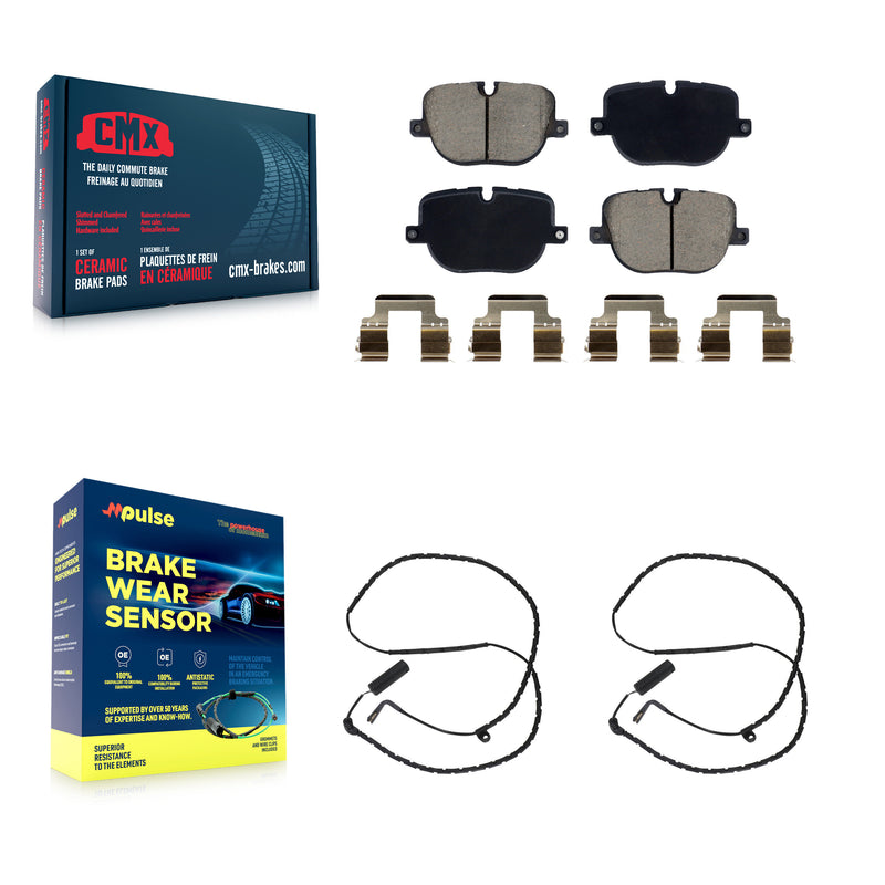 CMX KCW-101249 Disc Brake Pad for 2010-2012 Land Rover Range Rover - Rear product image