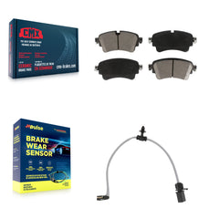 CMX KCW-101252 Disc Brake Pad for 2018-2020 Audi A6 allroad, Audi A6 Quattro, Audi A7 Sportback & more - Rear product image