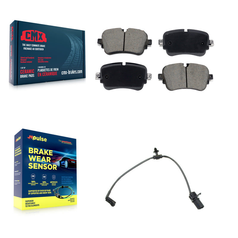 CMX KCW-101254 Disc Brake Pad for 2017-2020 Audi A8 Quattro, Audi Q7, Audi Q8 - Rear product image