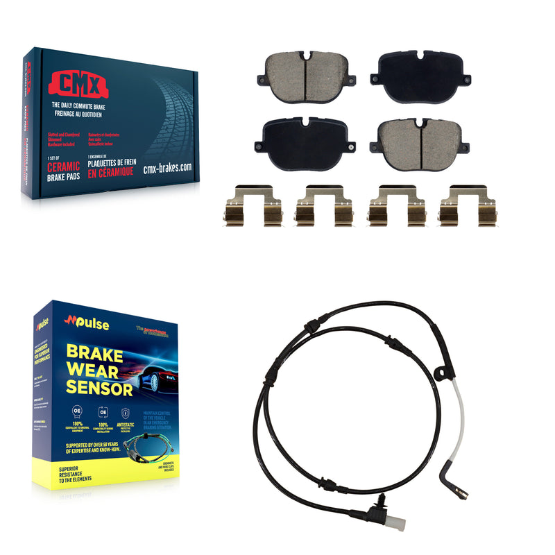 CMX KCW-101264 Disc Brake Pad for 2010-2013 Land Rover Range Rover Sport - Rear product image