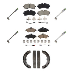 CMX KCW-101268 Disc Brake Pad for 2011-2014 Freightliner Sprinter 3500 - Front and Rear product image