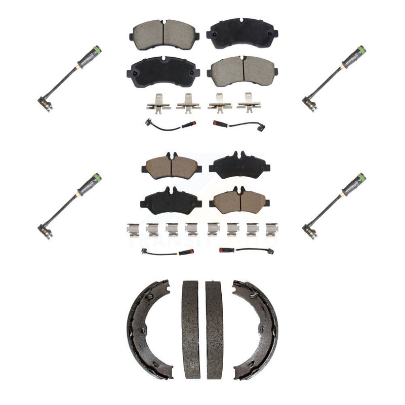 CMX KCW-101268 Disc Brake Pad for 2011-2014 Freightliner Sprinter 3500 - Front and Rear product image