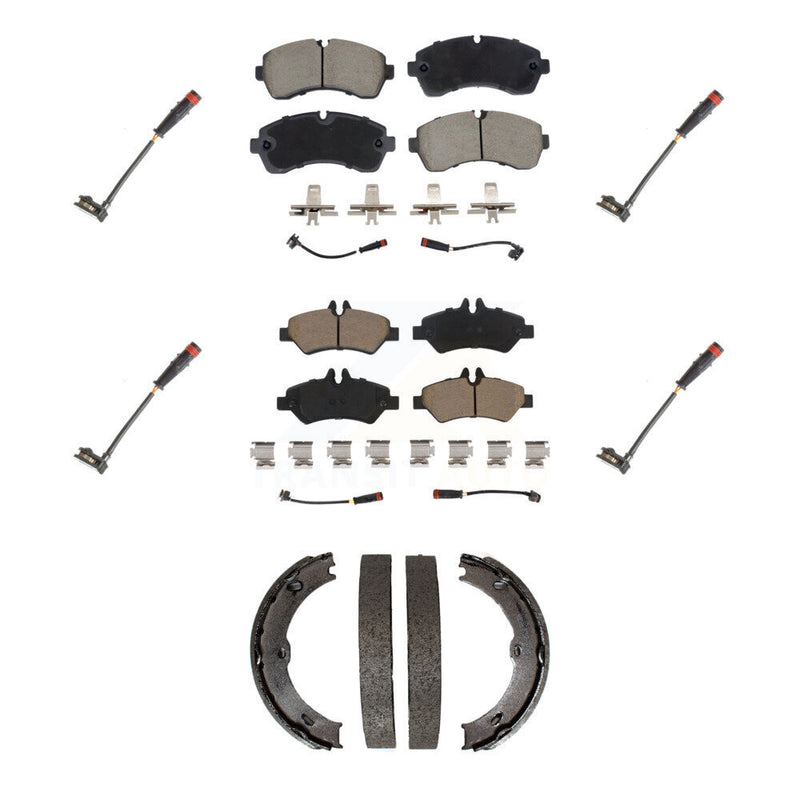 CMX KCW-101269 Disc Brake Pad for 2009 Dodge Sprinter 3500 - Front and Rear product image