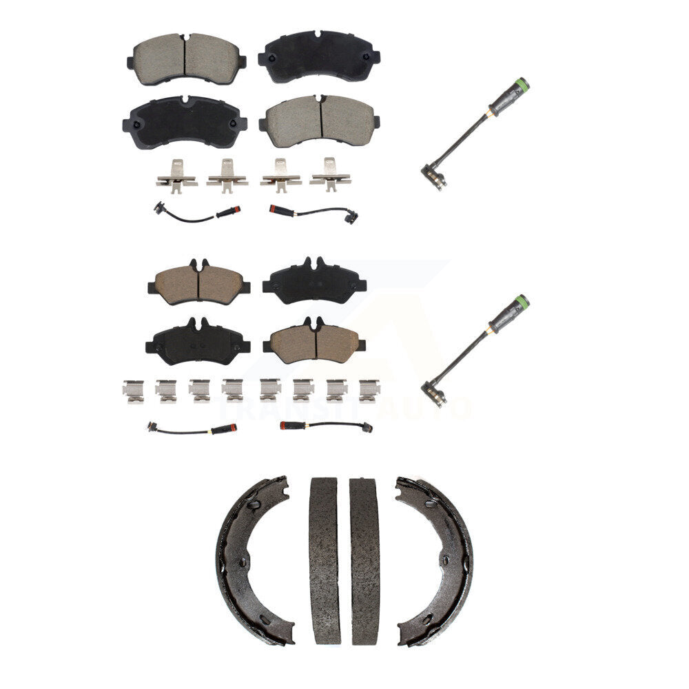 CMX KCW-101271 Disc Brake Pad for 2011-2014 Freightliner Sprinter 3500 - Front and Rear product image