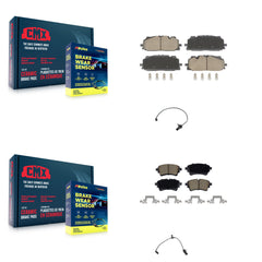 CMX KCW-101285 Disc Brake Pad for 2021-2023 Audi S4, Audi S5, Audi S5 Sportback - Front and Rear product image