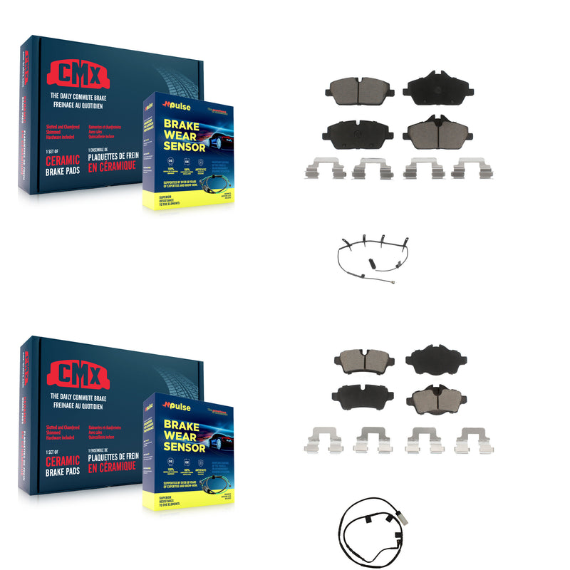 CMX KCW-101297 Disc Brake Pad for 2007-2008 Mini Cooper - Front and Rear product image
