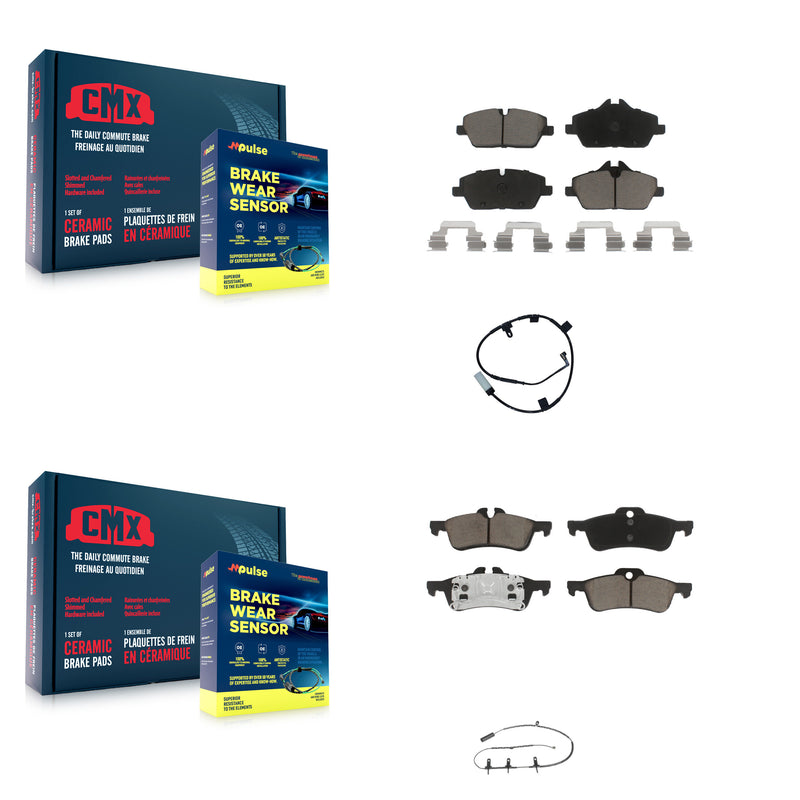CMX KCW-101300 Disc Brake Pad for 2007-2008 Mini Cooper - Front and Rear product image