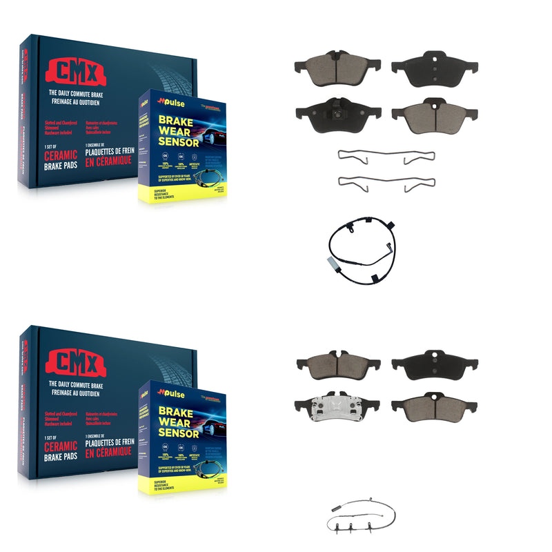 CMX KCW-101301 Disc Brake Pad for 2007-2008 Mini Cooper - Front and Rear product image