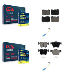 CMX KCW-101303 Disc Brake Pad for 2016-2018 Mercedes-Benz GLC300 - Front and Rear product image