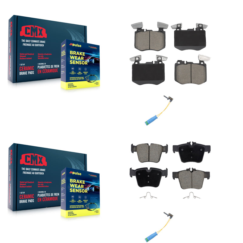 CMX KCW-101304 Disc Brake Pad for 2019-2022 Mercedes-Benz GLC300 - Front and Rear product image