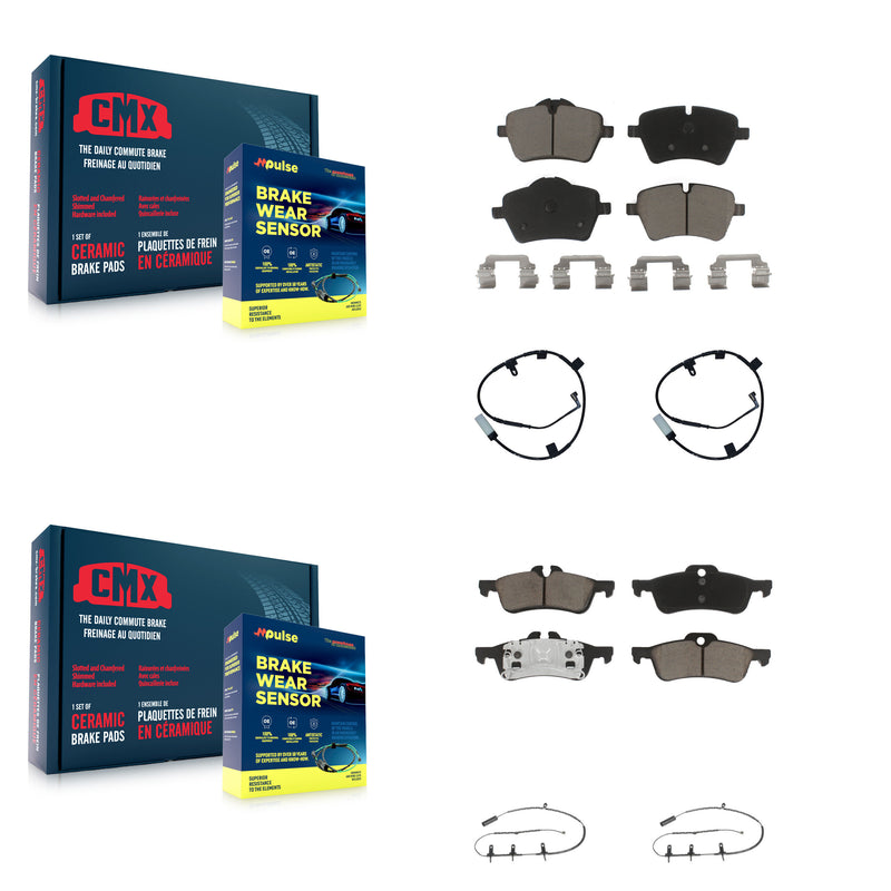 CMX KCW-101324 Disc Brake Pad for 2007-2008 Mini Cooper - Front and Rear product image