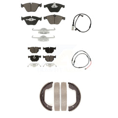 CMX KCW-101343 Disc Brake Pad for 2009-2010 BMW 528i xDrive - Front and Rear product image