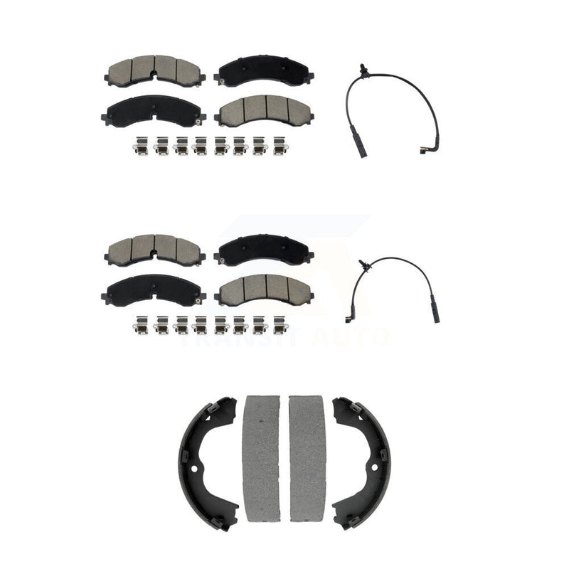 CMX KCW-101344 Disc Brake Pad for 2023-2024 Chevrolet Silverado 2500 HD, Chevrolet Silverado 3500 HD, GMC Sierra 2500 HD & more - Front and Rear product image