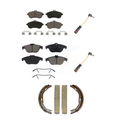 CMX KCW-101345 Disc Brake Pad for 2008-2015 Mercedes-Benz C250, Mercedes-Benz C300, Mercedes-Benz C230 - Front and Rear product image