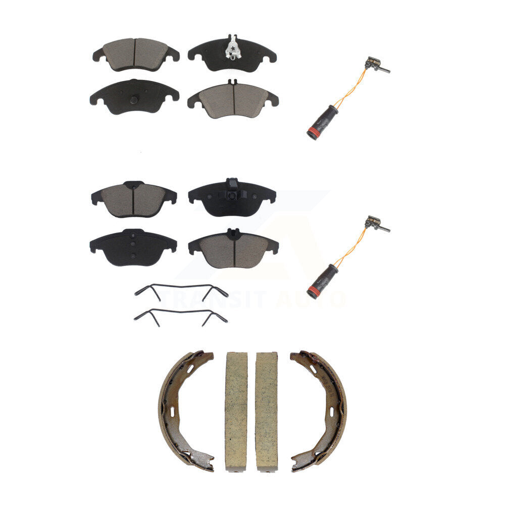 CMX KCW-101346 Disc Brake Pad for 2008-2017 Mercedes-Benz E400, Mercedes-Benz E550, Mercedes-Benz C250 & more - Front and Rear product image