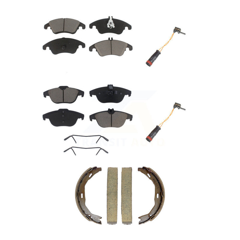 CMX KCW-101346 Disc Brake Pad for 2008-2017 Mercedes-Benz E400, Mercedes-Benz E550, Mercedes-Benz C250 & more - Front and Rear product image