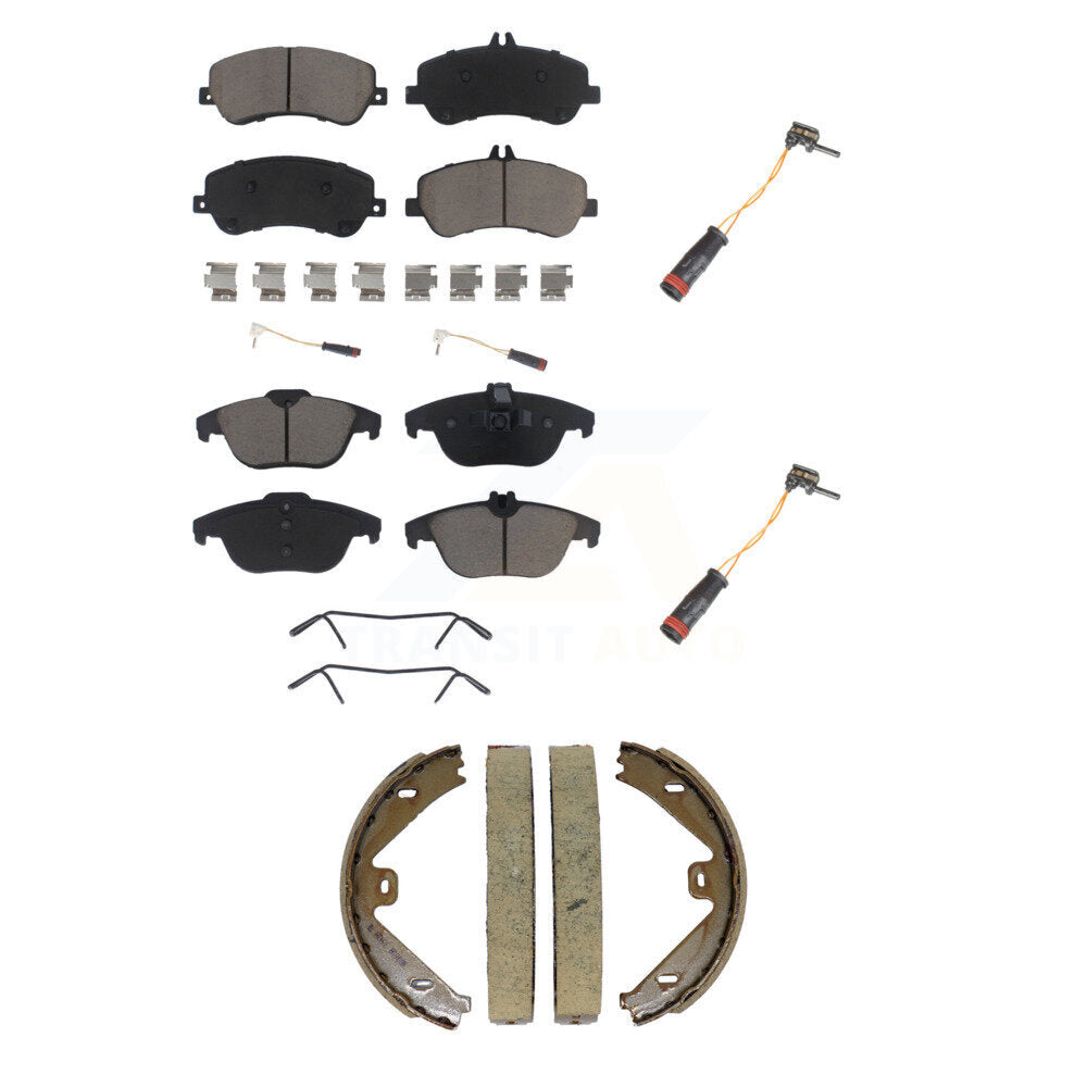CMX KCW-101348 Disc Brake Pad for 2010-2015 Mercedes-Benz GLK250, Mercedes-Benz GLK350 - Front and Rear product image