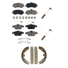 CMX KCW-101348 Disc Brake Pad for 2010-2015 Mercedes-Benz GLK250, Mercedes-Benz GLK350 - Front and Rear product image