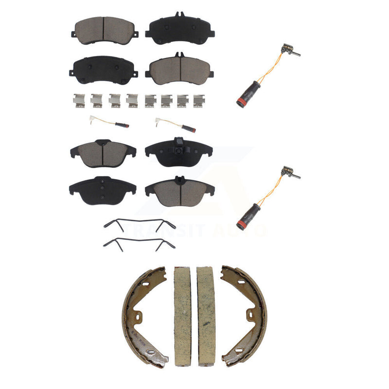CMX KCW-101348 Disc Brake Pad for 2010-2015 Mercedes-Benz GLK250, Mercedes-Benz GLK350 - Front and Rear product image