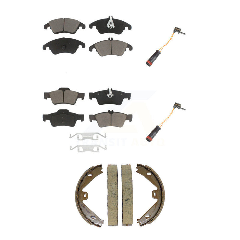 CMX KCW-101349 Disc Brake Pad for 2010-2016 Mercedes-Benz CLS400, Mercedes-Benz E350, Mercedes-Benz E250 & more - Front and Rear product image
