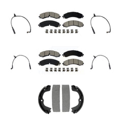 CMX KCW-101360 Disc Brake Pad for 2023-2024 Chevrolet Silverado 2500 HD, Chevrolet Silverado 3500 HD, GMC Sierra 2500 HD & more - Front and Rear product image