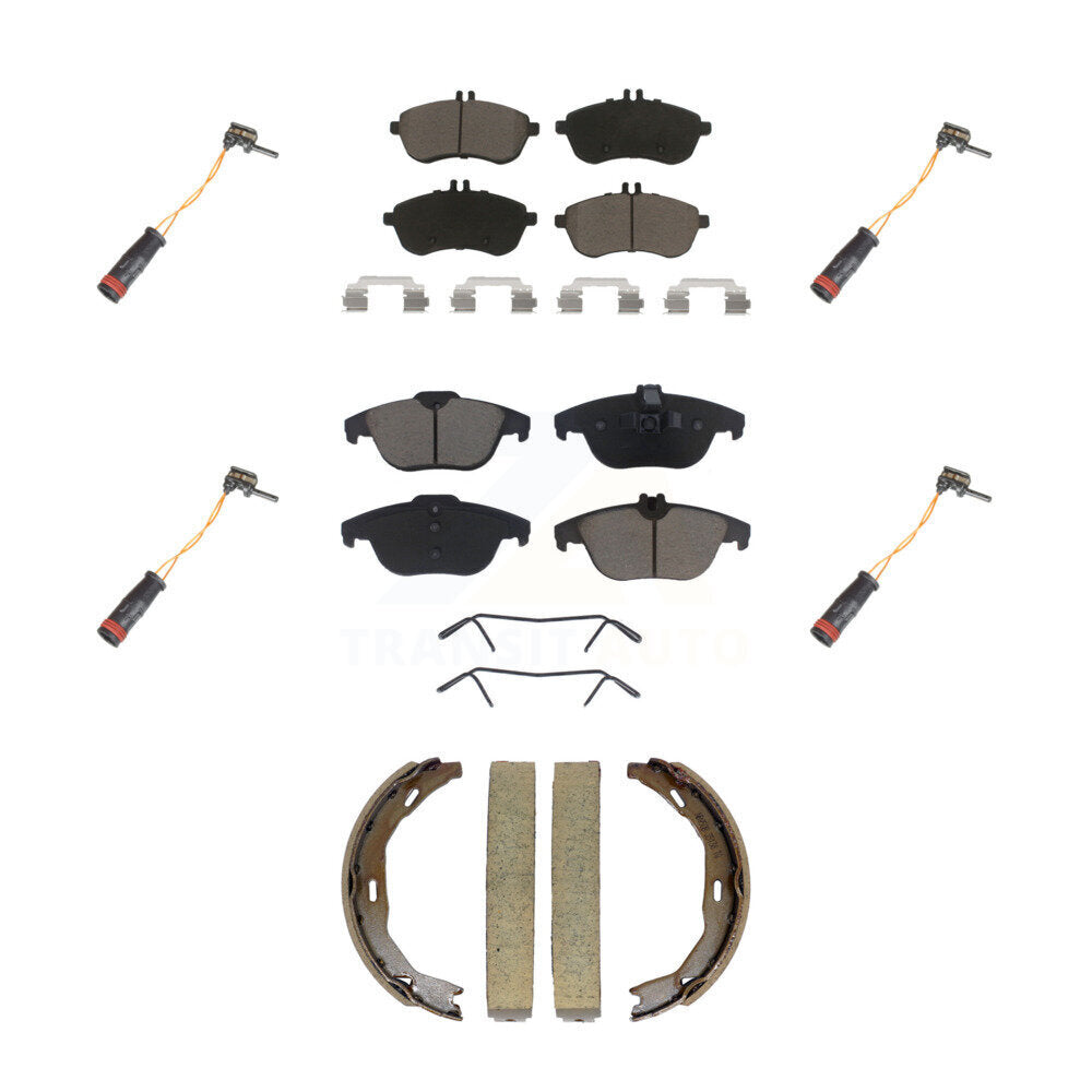 CMX KCW-101361 Disc Brake Pad for 2008-2015 Mercedes-Benz C250, Mercedes-Benz C300, Mercedes-Benz C230 - Front and Rear product image