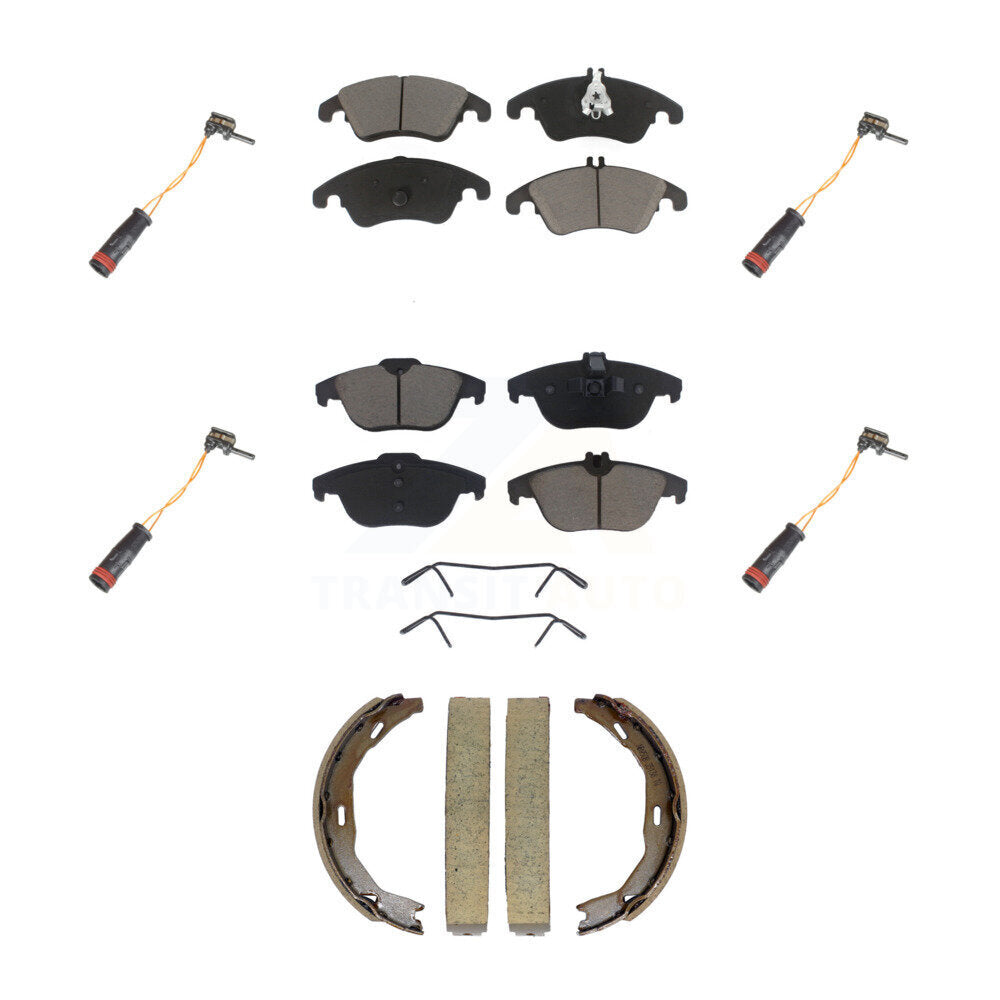 CMX KCW-101362 Disc Brake Pad for 2008-2017 Mercedes-Benz E400, Mercedes-Benz E550, Mercedes-Benz C250 & more - Front and Rear product image