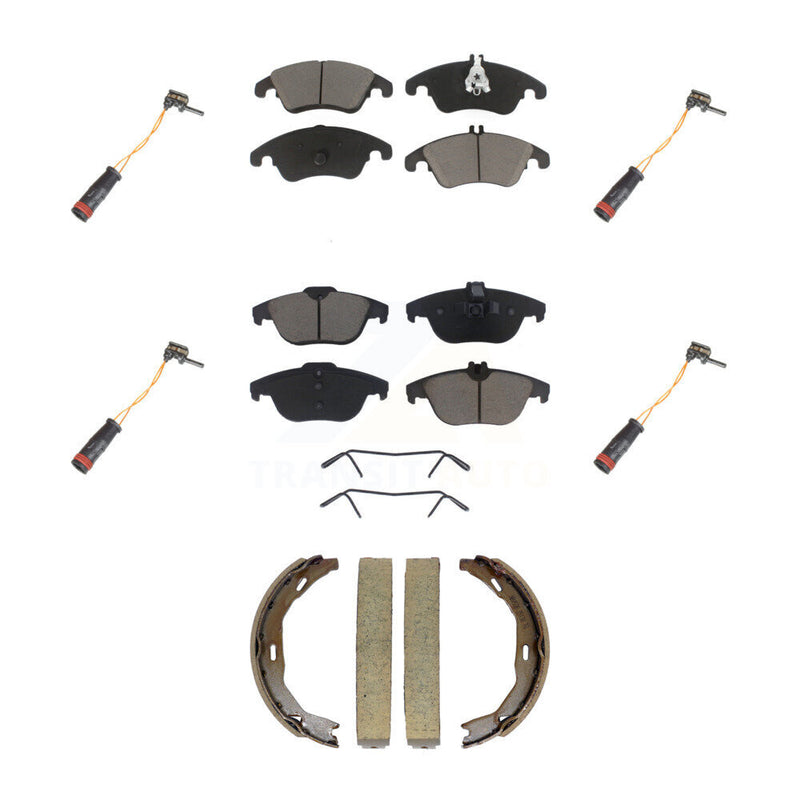 CMX KCW-101362 Disc Brake Pad for 2008-2017 Mercedes-Benz E400, Mercedes-Benz E550, Mercedes-Benz C250 & more - Front and Rear product image