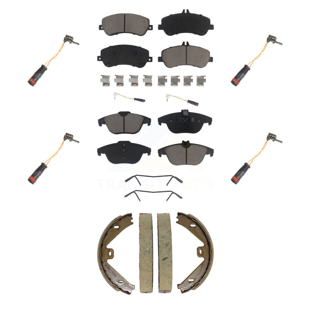 CMX KCW-101364 Disc Brake Pad for 2010-2015 Mercedes-Benz GLK250, Mercedes-Benz GLK350 - Front and Rear product image