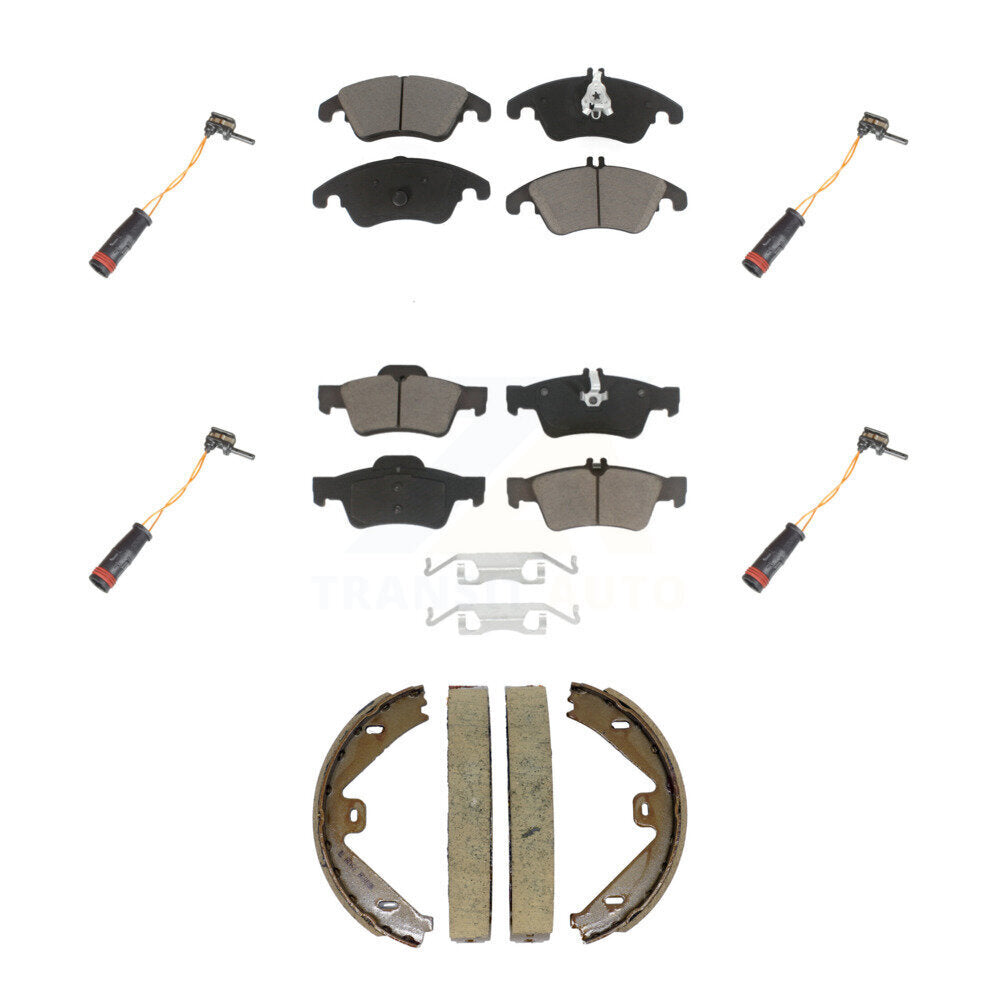 CMX KCW-101365 Disc Brake Pad for 2010-2016 Mercedes-Benz CLS400, Mercedes-Benz E350, Mercedes-Benz E250 & more - Front and Rear product image