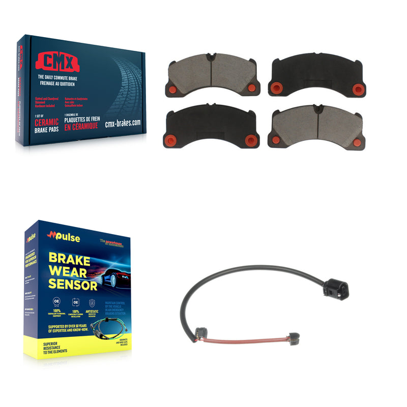 CMX KCW-101377 Disc Brake Pad for 2008-2010 Porsche Cayenne - Front product image