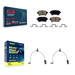 CMX KCW-101417 Disc Brake Pad for 2020-2023 Audi A6 allroad, Audi A7 Sportback, Audi A6 Quattro & more - Rear product image
