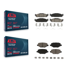 CMX KCX-100003 Disc Brake Pad for 2009-2019 Ford Explorer, Ford Flex, Lincoln MKS & more - Front and Rear product image
