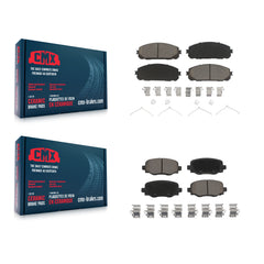 CMX KCX-100013 Disc Brake Pad for 2014-2022 Jeep Cherokee - Front and Rear product image
