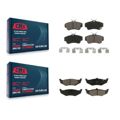CMX KCX-100025 Disc Brake Pad for 2001-2010 Chrysler PT Cruiser, Dodge Neon - Front and Rear product image
