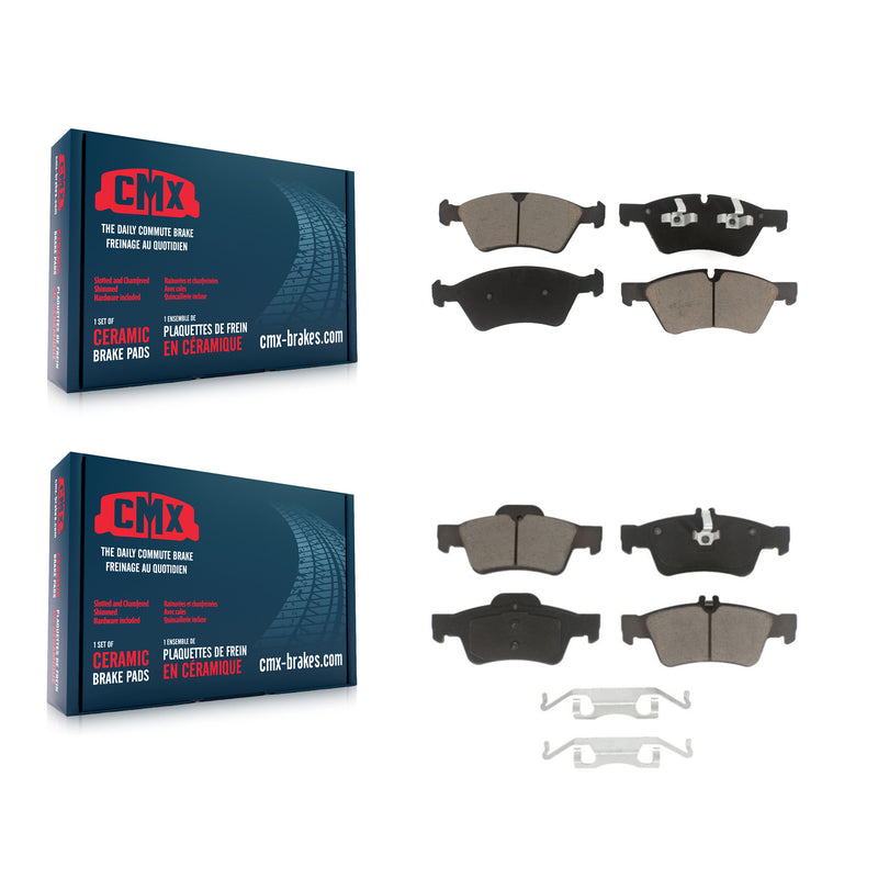 CMX KCX-100048 Disc Brake Pad for 2006-2009 Mercedes-Benz E350, Mercedes-Benz E550, Mercedes-Benz E500 - Front and Rear product image
