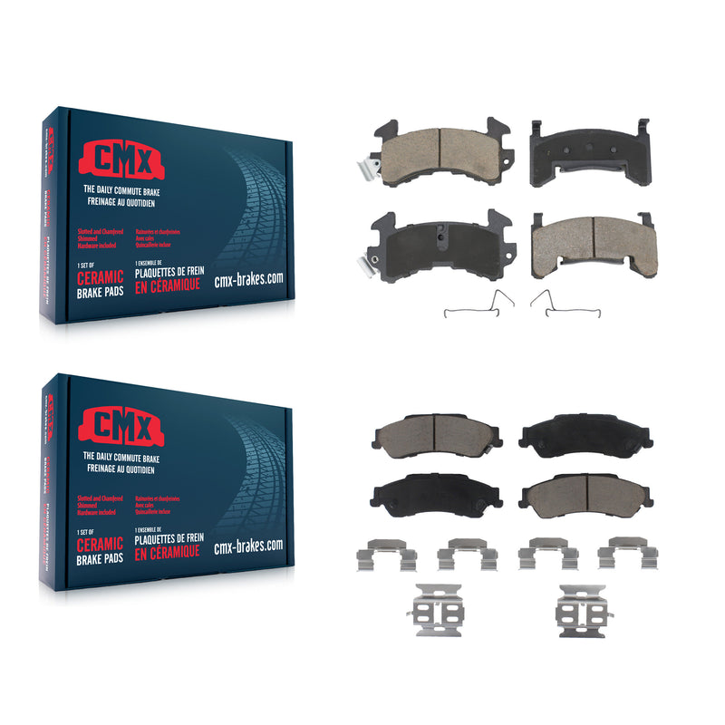 CMX KCX-100057 Disc Brake Pad for 1997-2002 Chevrolet S10, GMC Sonoma, Isuzu Hombre & more - Front and Rear product image