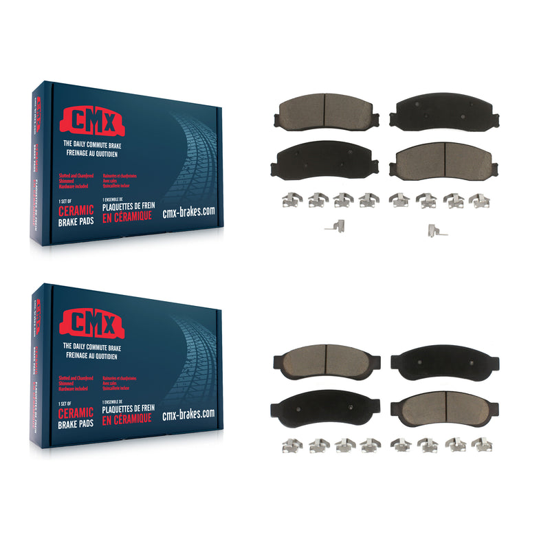 CMX KCX-100098 Disc Brake Pad for 2008-2012 Ford F-250 Super Duty, Ford F-350 Super Duty - Front and Rear product image