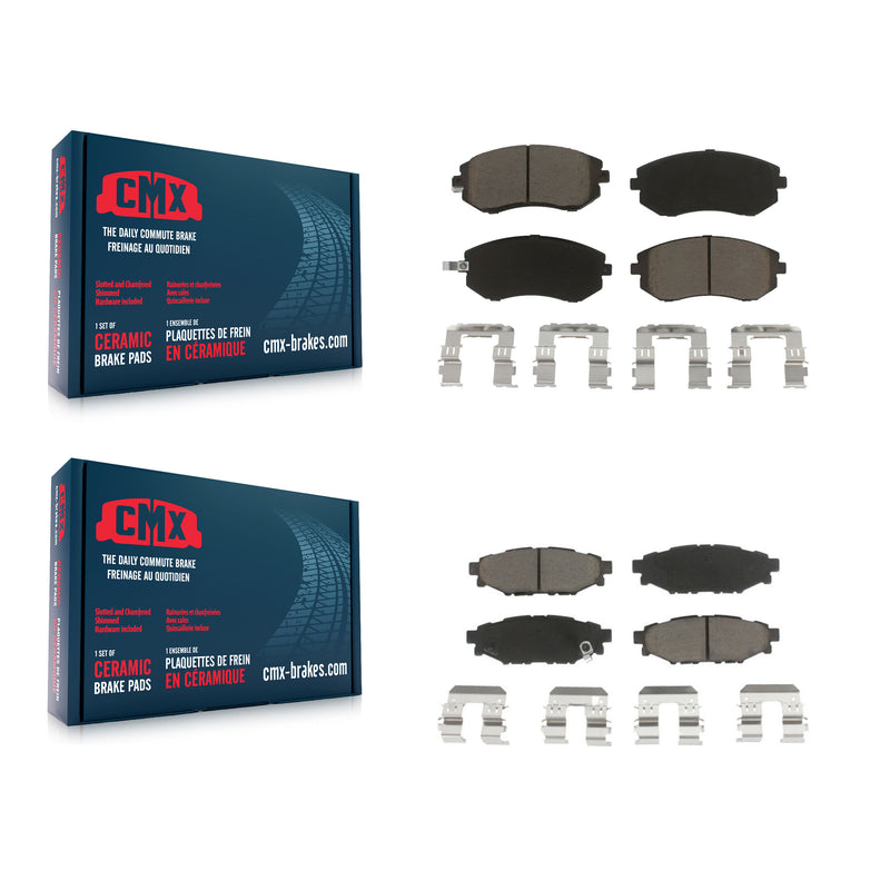 CMX KCX-100106 Disc Brake Pad for 2005-2013 Subaru WRX, Subaru Legacy, Subaru Forester & more - Front and Rear product image
