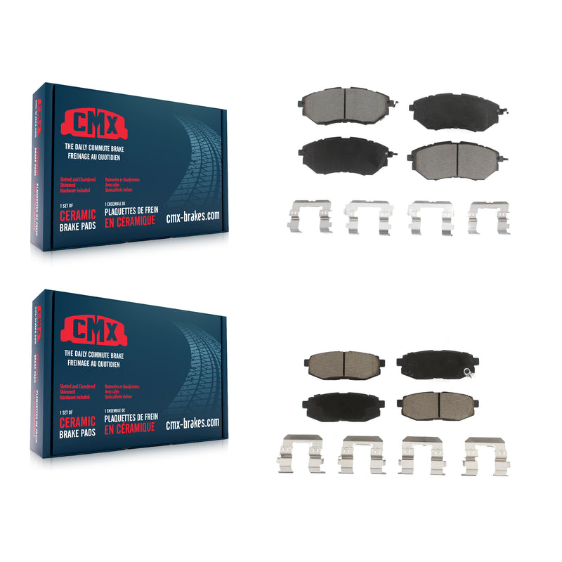 CMX KCX-100111 Disc Brake Pad for 2006-2018 Subaru Forester, Subaru Legacy, Subaru Outback & more - Front and Rear product image