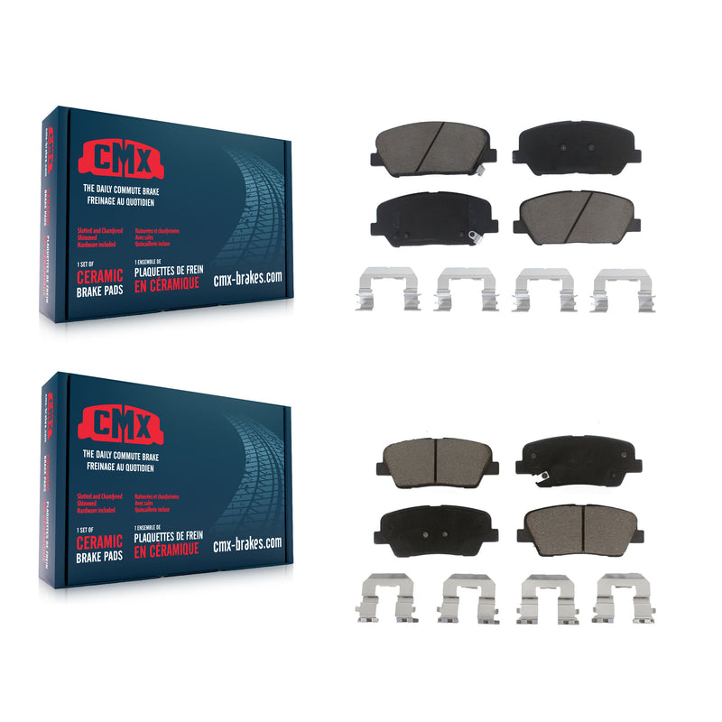 CMX KCX-100116 Disc Brake Pad for 2010-2016 Hyundai Genesis Coupe - Front and Rear product image