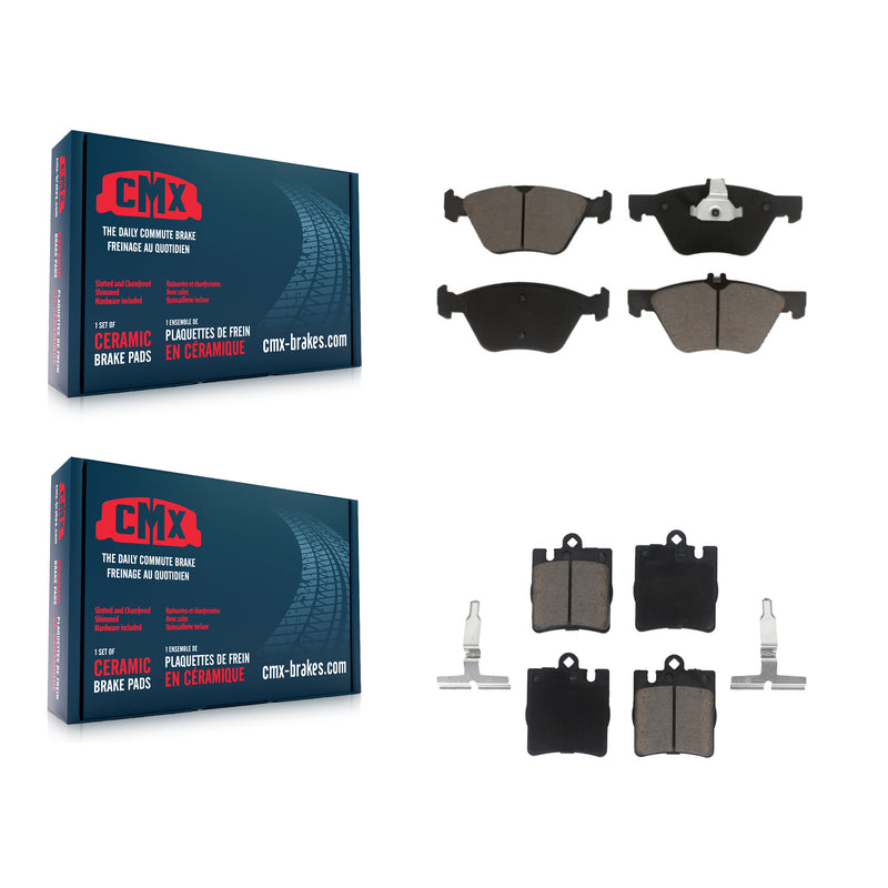CMX KCX-100138 Disc Brake Pad for 1996-2003 Mercedes-Benz CLK320, Mercedes-Benz CLK430, Mercedes-Benz E430 & more - Front and Rear product image