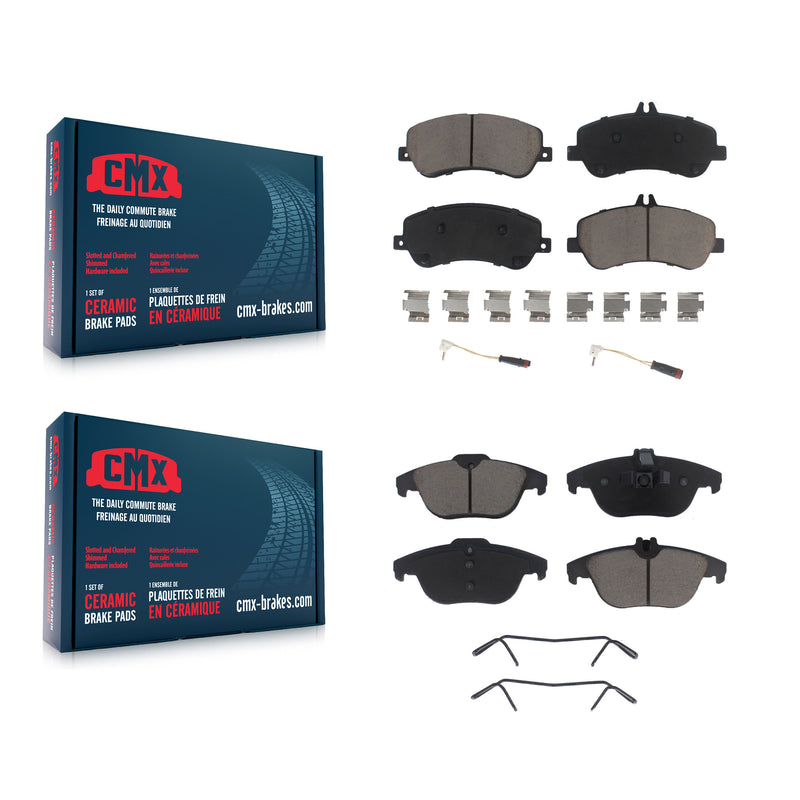 CMX KCX-100139 Disc Brake Pad for 2010-2015 Mercedes-Benz GLK250, Mercedes-Benz GLK350 - Front and Rear product image