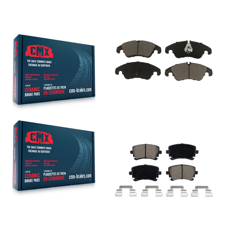 CMX KCX-100144 Disc Brake Pad for 2013-2014 Audi A4 allroad - Front and Rear product image