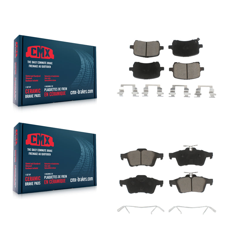 CMX KCX-100150 Disc Brake Pad for 2006-2010 Saturn Sky, Pontiac Solstice - Front and Rear product image